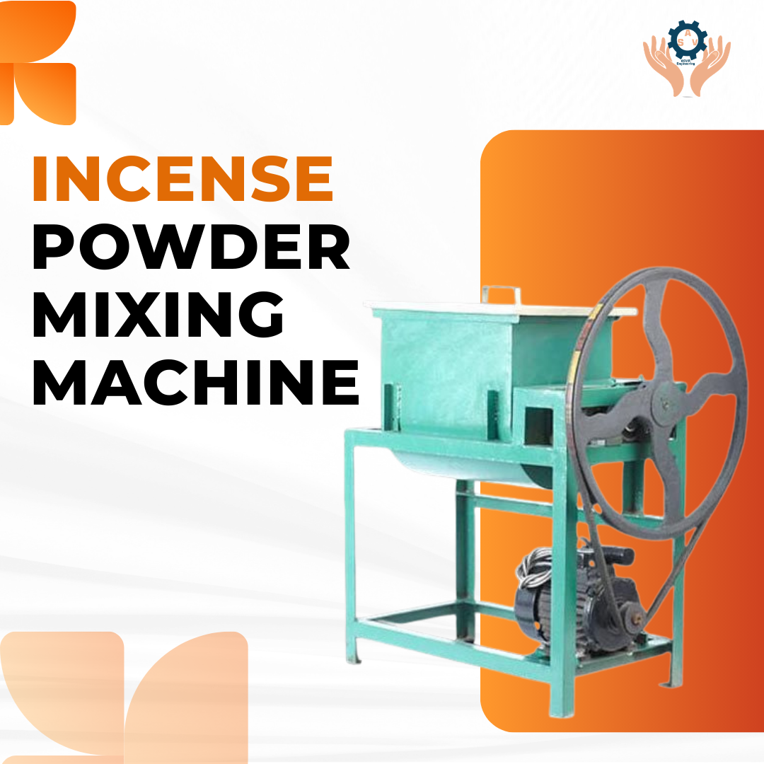 Automatic Incense Powder Mixing Machine for Agarbatti Manufacturing Industry